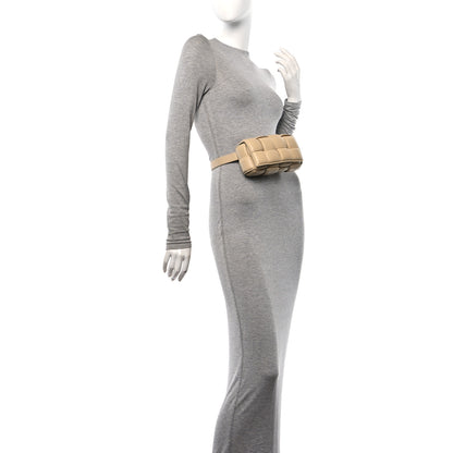 Bottega Veneta Nappa Maxi Intrecciato Padded The Belt Cassette Bag Porridge 2 of 10