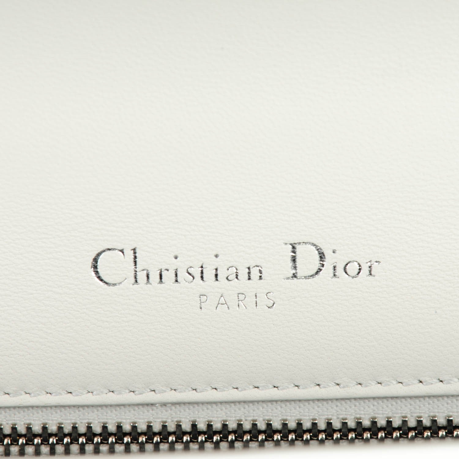 Christian Dior Patent Micro-Cannage Small Diorama Flap Bag White 7 of 8