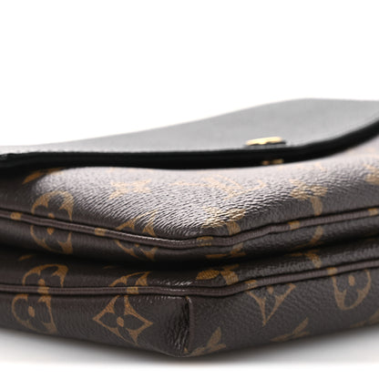 Louis Vuitton Monogram Twice Pochette Black 8 of 9