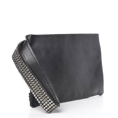 Chanel Lambskin Crystal Wristlet Black 3 of 14