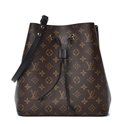 Louis Vuitton Monogram Neonoe MM Black 1 of 8