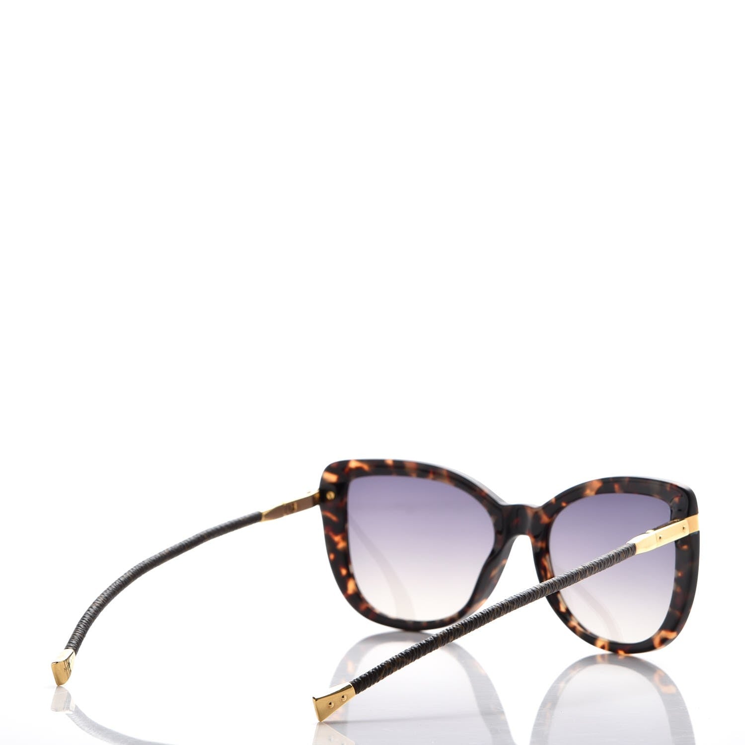 Louis Vuitton Monogram Charlotte Z0629W Sunglasses Dark Tortoise 3 of 10