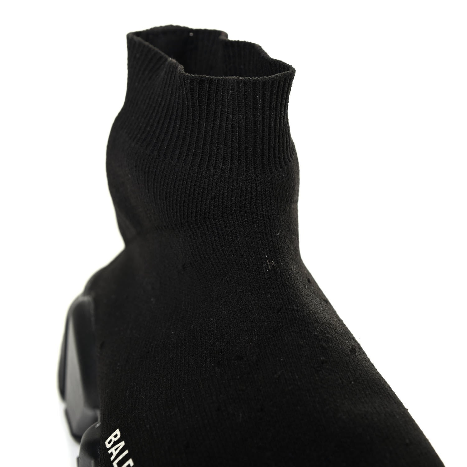 Balenciaga Neoprene Knit Womens Speed Sneakers 36 Black 5 of 5