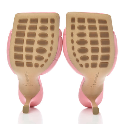 Bottega Veneta Nappa Quilted Rubber Lido Mule Sandals 36 Blossom 5 of 13