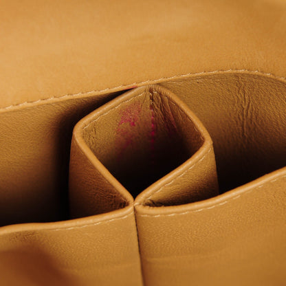 Chanel Lambskin Quilted East West Flap Beige 8 of 8