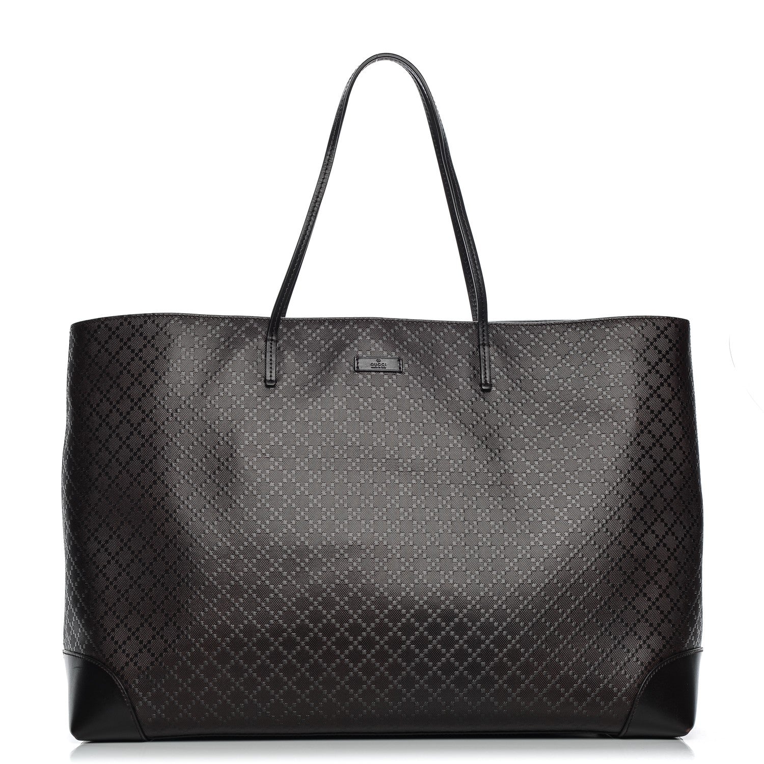 Gucci Hilary Lux Bright Diamante Large Shopper Tote Testa di Moro 1 of 12