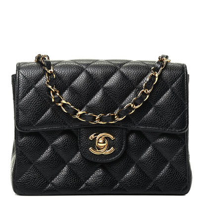 Chanel Caviar Quilted Mini Square Flap Black 1 of 4