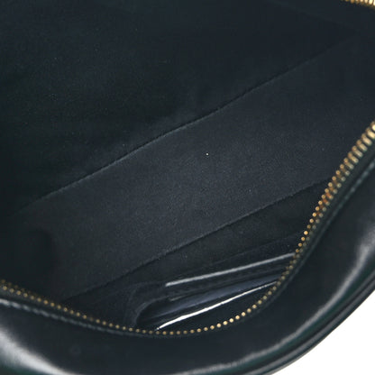 Saint Laurent Calfskin Matelasse Monogram Lou Camera Bag Black 5 of 9