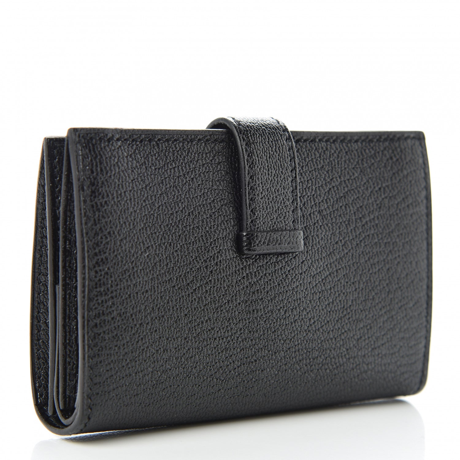 Hermes Chevre Mysore Mini Bearn Wallet Black 3 of 8