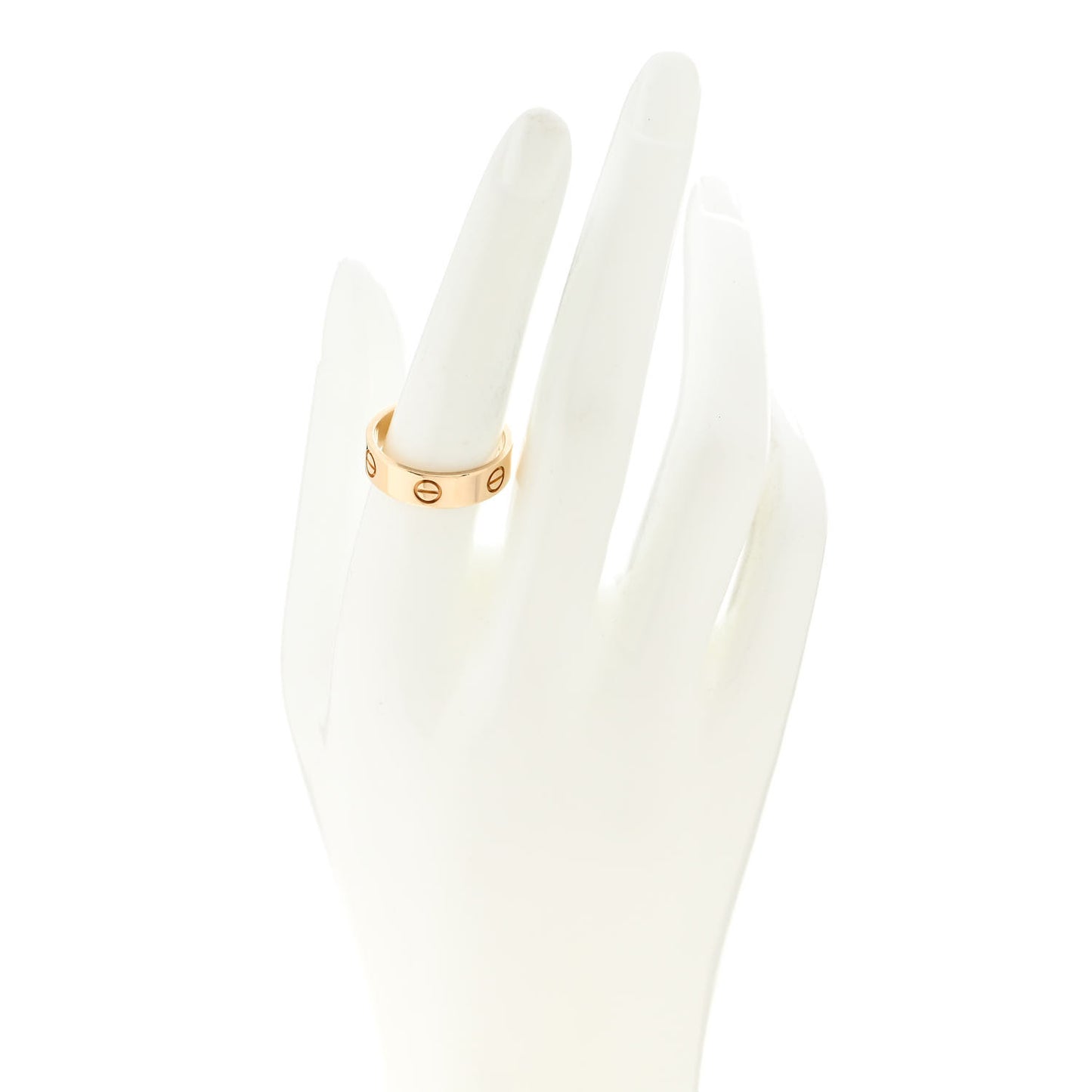 18K Yellow Gold 5.5mm LOVE Ring 57 8