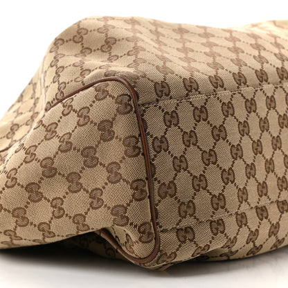 Gucci Monogram Large Sukey Tote Brown 8 of 9