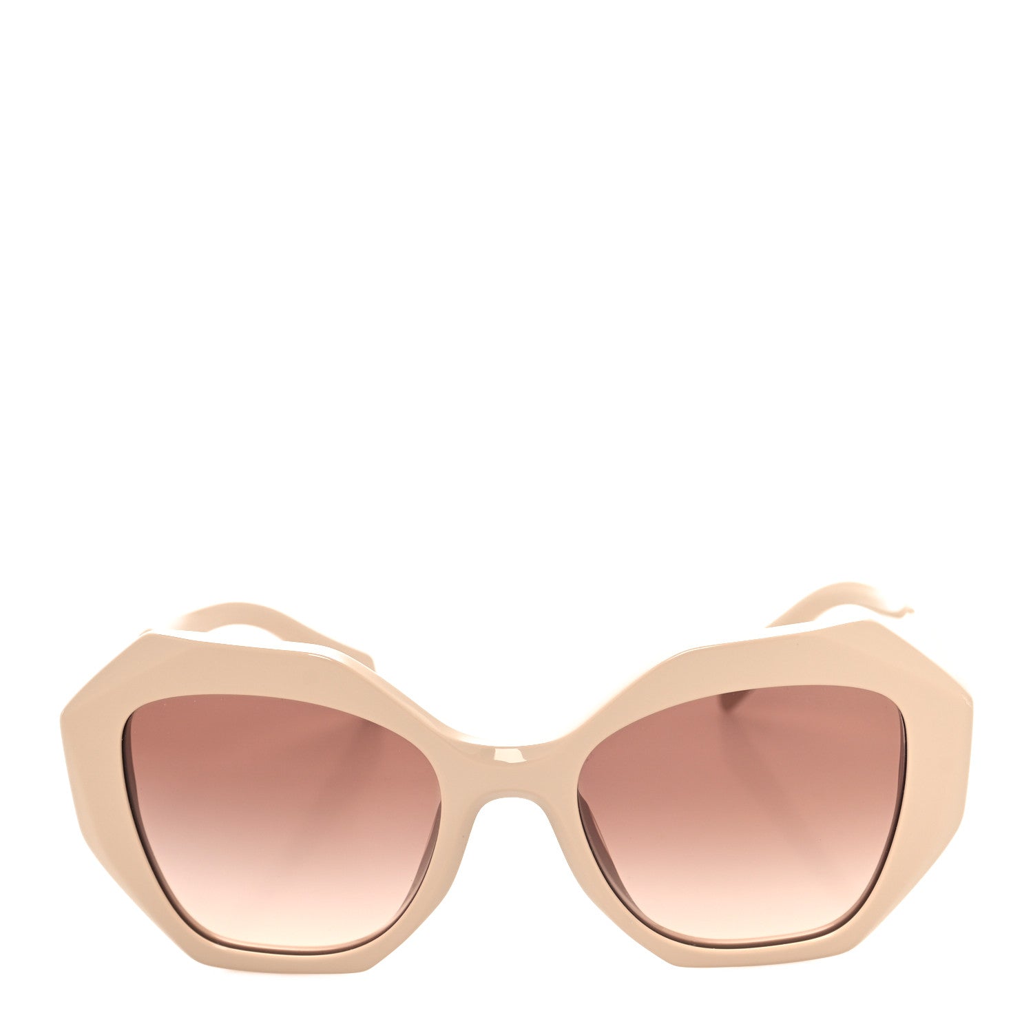 Prada Acetate Sunglasses SPR 16W Beige 2 of 7