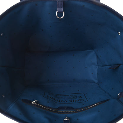 Louis Vuitton Monogram Escale Neverfull MM Blue 5 of 6