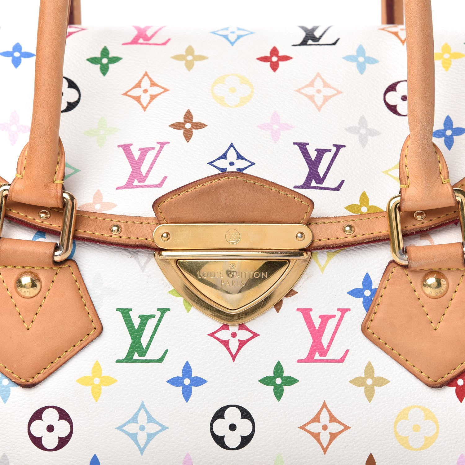 Louis Vuitton Monogram Multicolor Beverly GM White 8 of 8