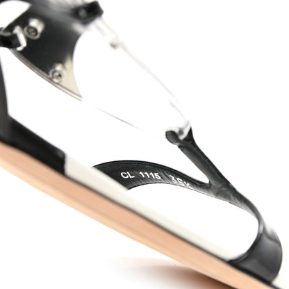 Christian Dior Patent Solar Sandals 35.5 Black 9 of 9