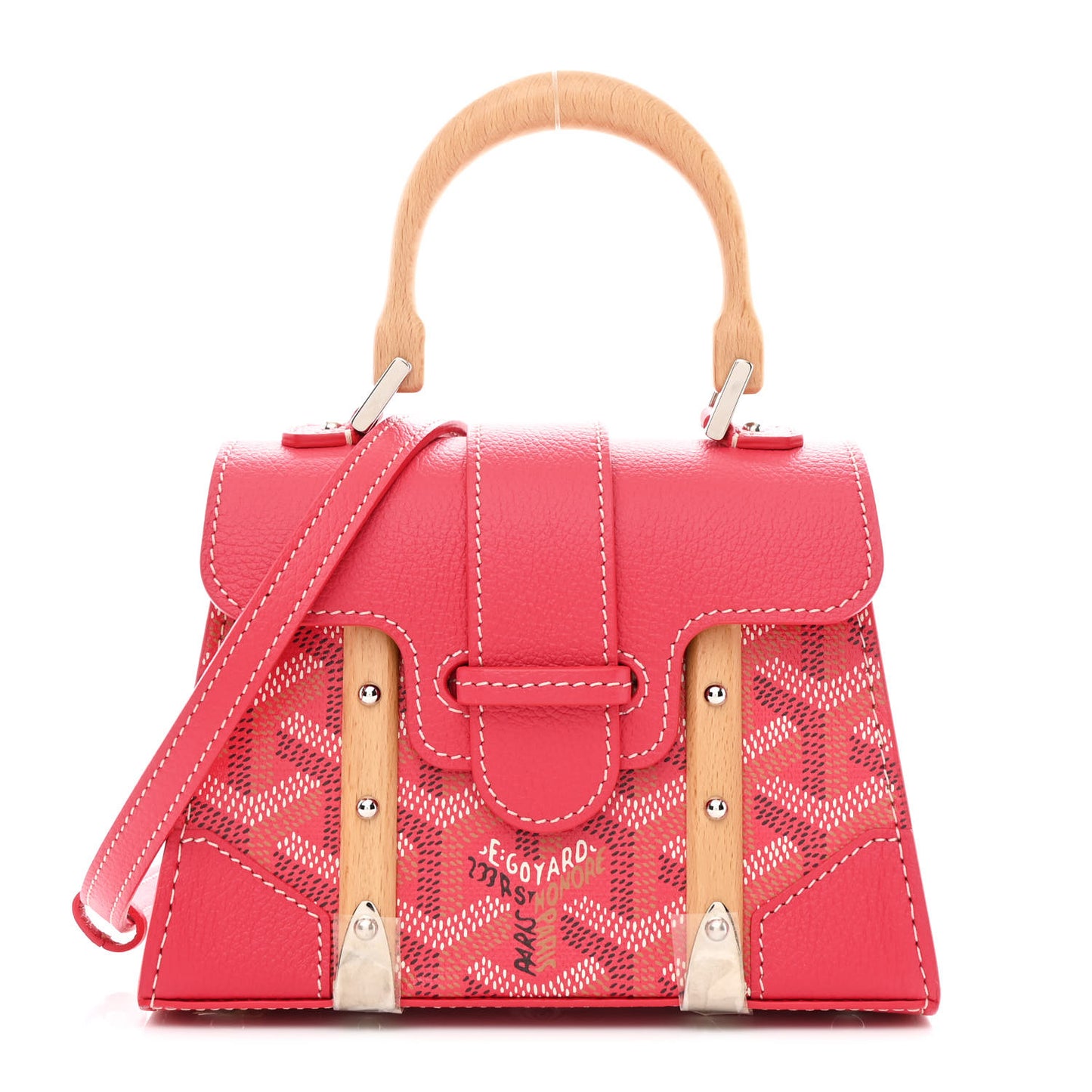 Goyardine Structure Nano Saigon Fuchsia