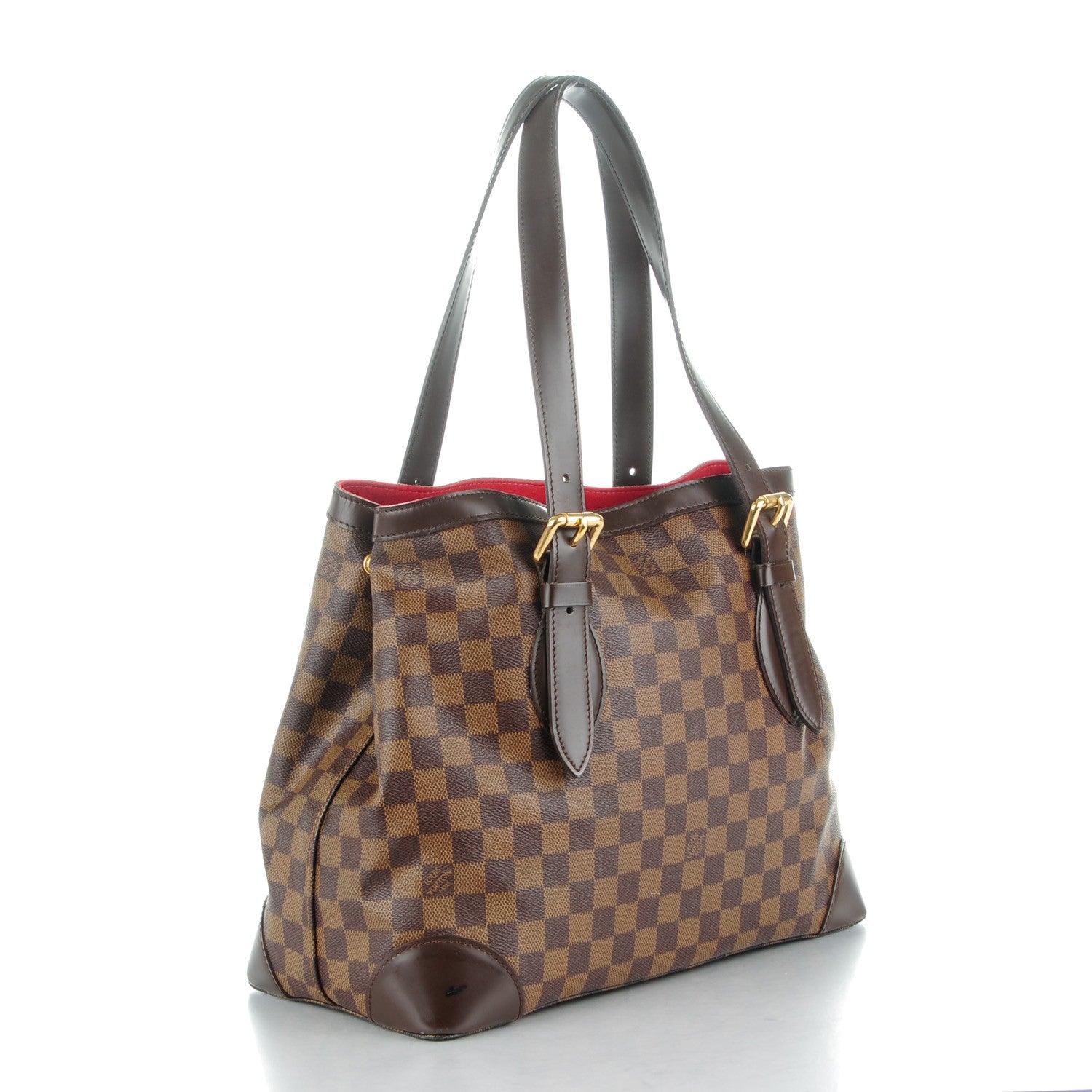 Louis Vuitton Damier Ebene Hampstead MM 3 of 9