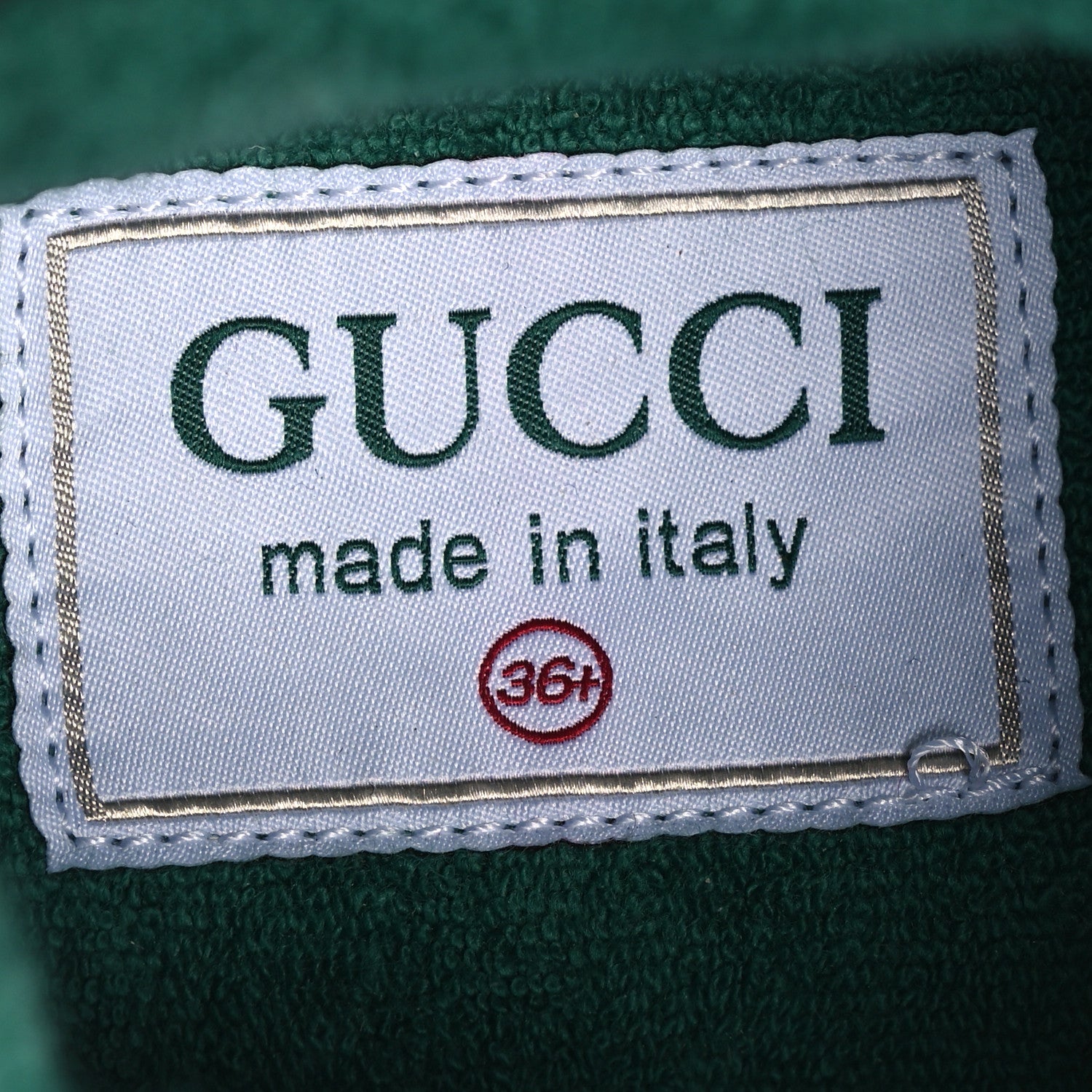 Gucci GG Supreme Monogram Mix Monogram Womens Rhyton Sneakers 36.5 Bordeaux Beige Ebony 9 of 10