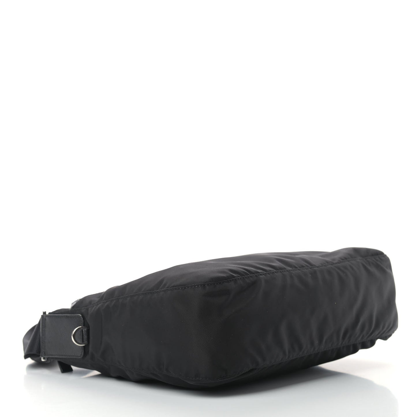 Nylon Vela Messenger Bag Black