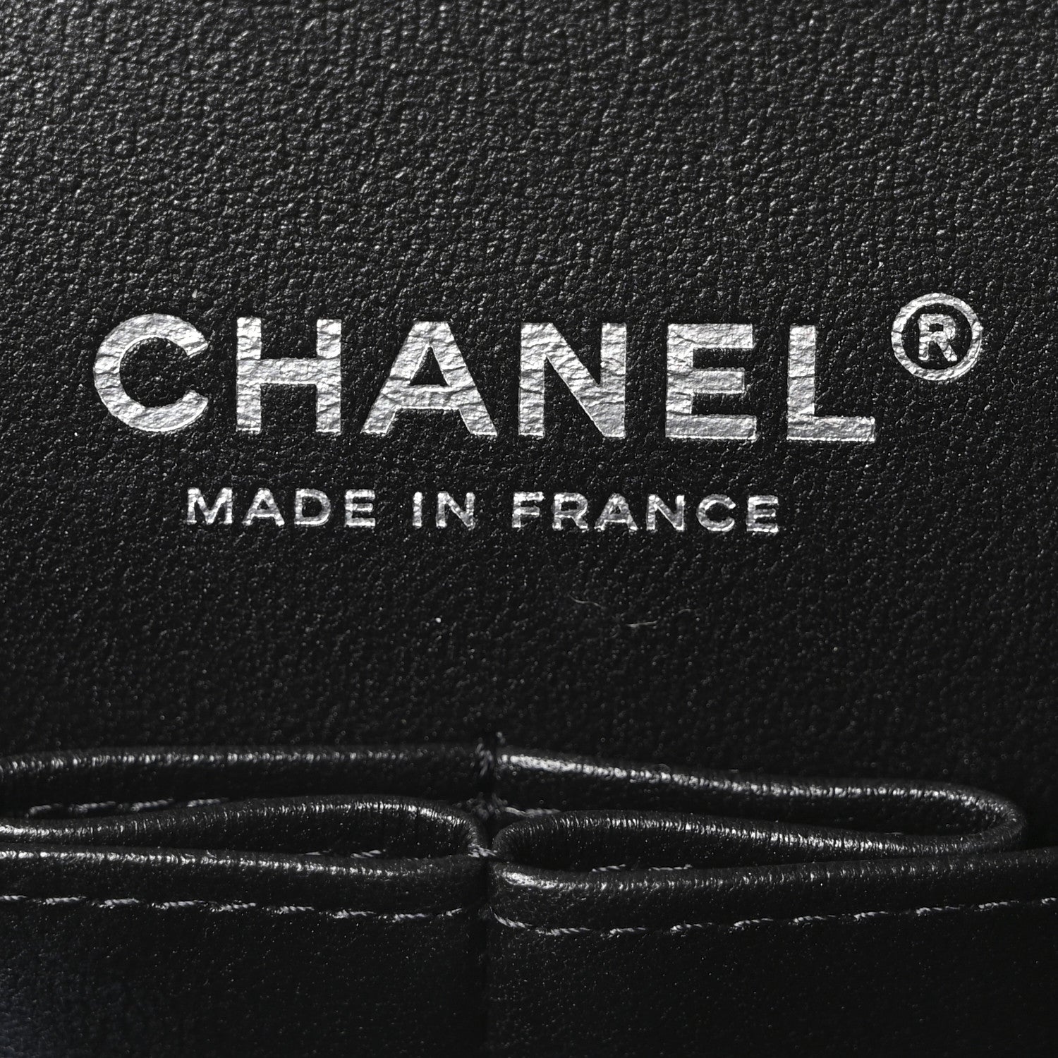 Chanel Lambskin Quilted Medium Double Flap So Black 6 of 10