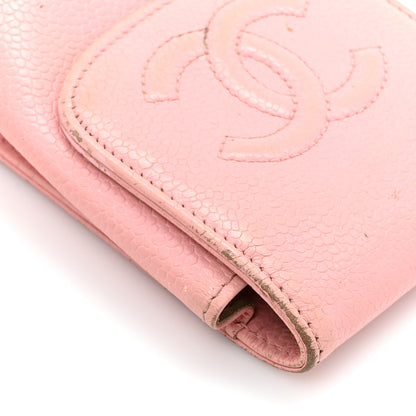 Chanel Caviar Timeless CC Cigarette Case Pink 12 of 15