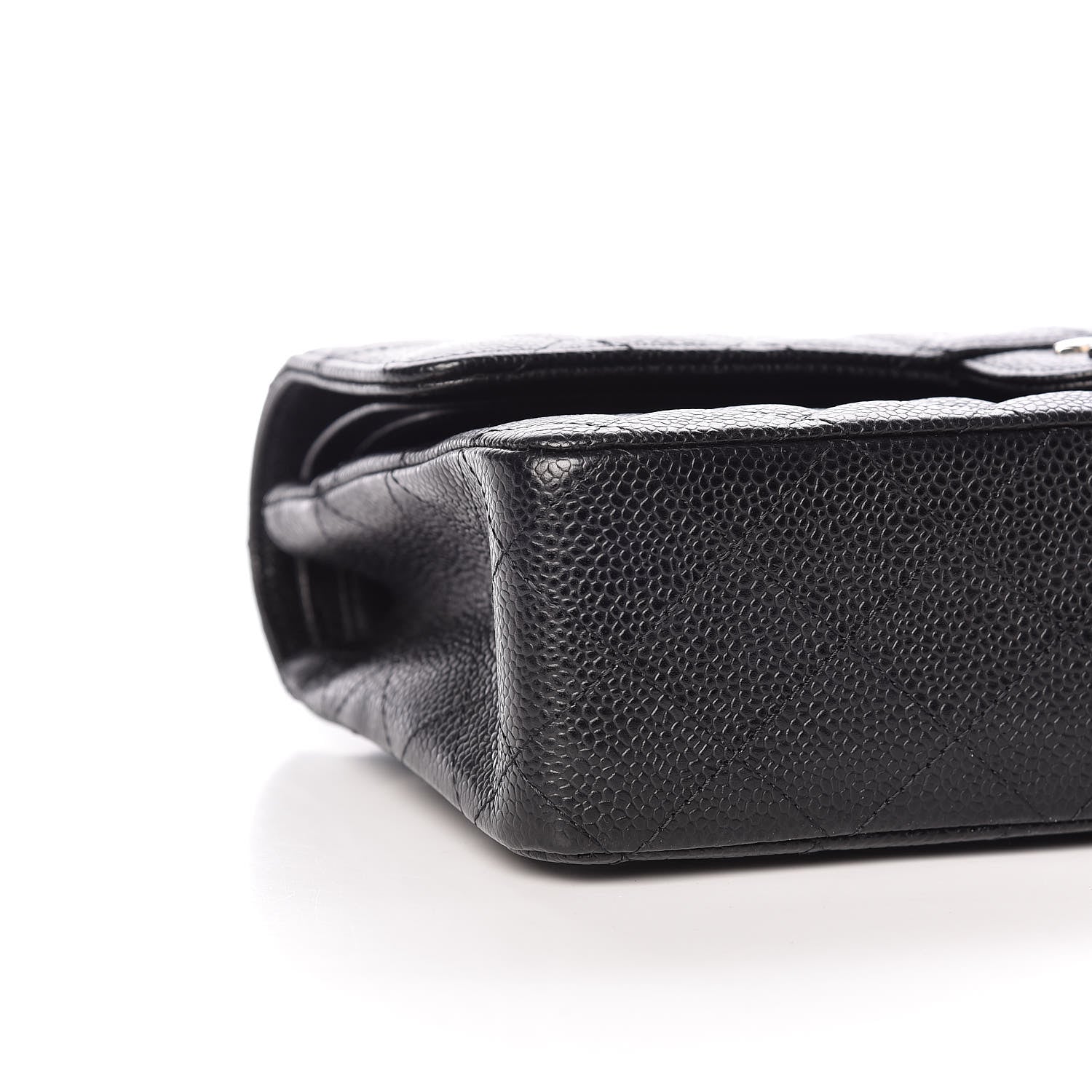Chanel Caviar Quilted Medium Double Flap Black 9 of 11