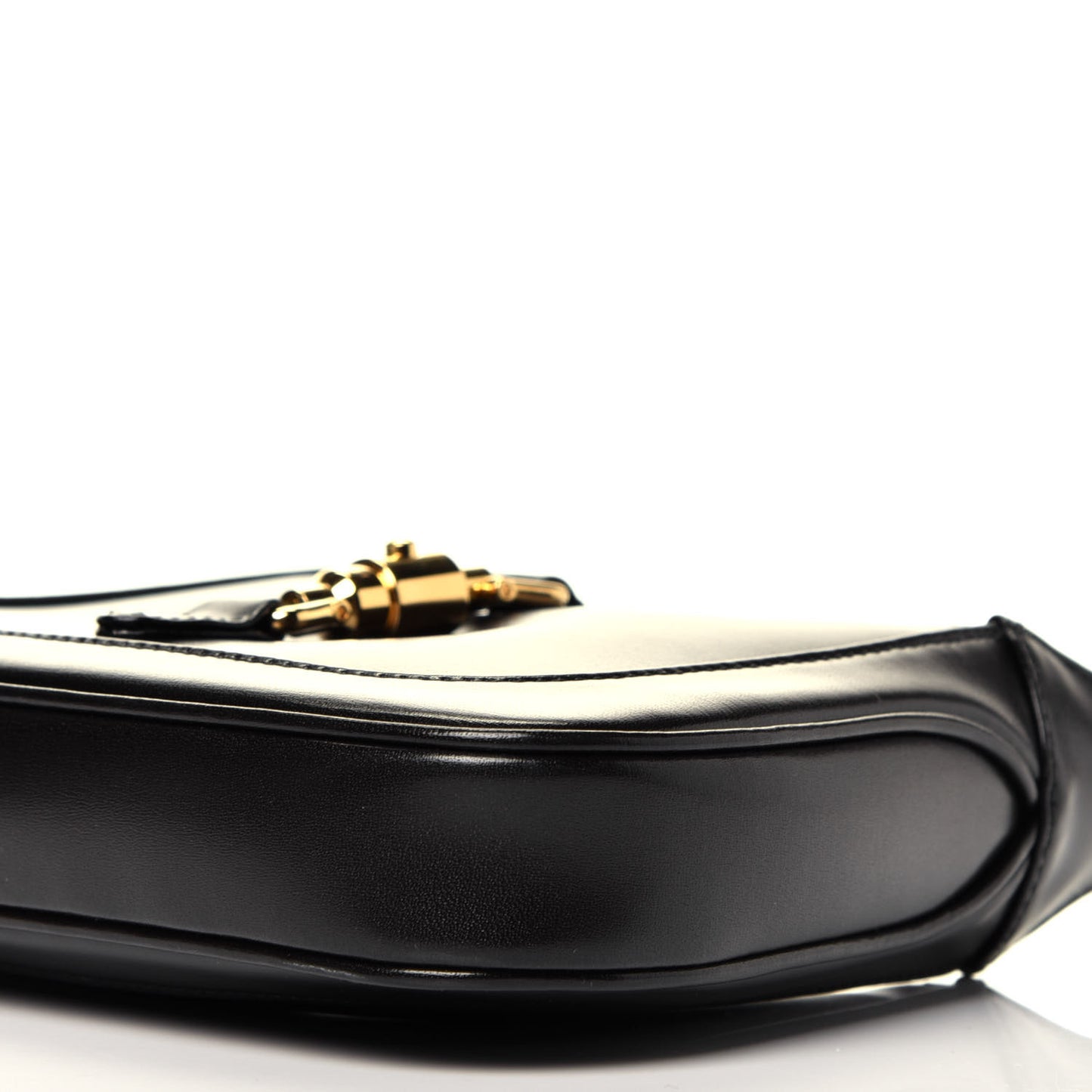 Boarded Dyana Lux Calfskin Mini Jackie 1961 Hobo Black