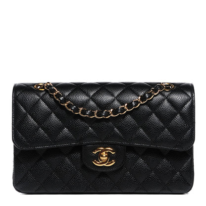 Chanel Caviar Quilted Small Double Flap Black 1 of 9