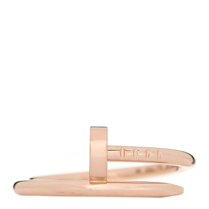 Cartier 18K Pink Gold Small Juste Un Clou Ring 52 6 1 of 5