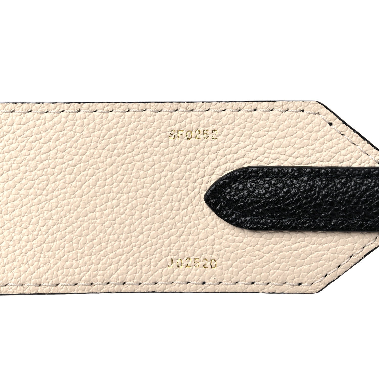 Louis Vuitton Empreinte Monogram Bandouliere Shoulder Strap Black Beige 3 of 5