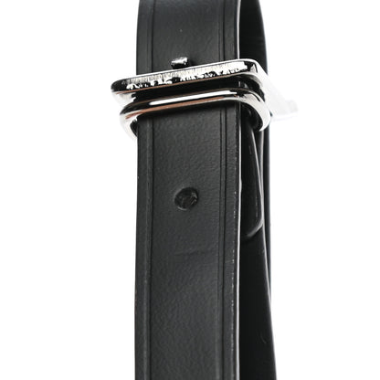 Louis Vuitton Calfskin Luggage Tag Black 5 of 5
