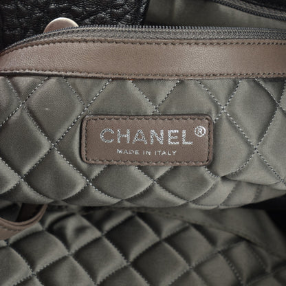 Chanel Distressed Lambskin Le Marais Tote Black 9 of 14