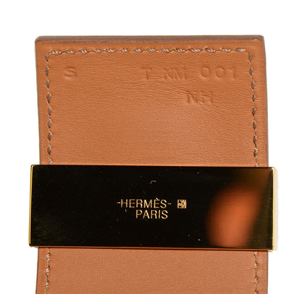 Hermes Epsom Collier de Chien CDC Bracelet S Rose Jaipur 6 of 6