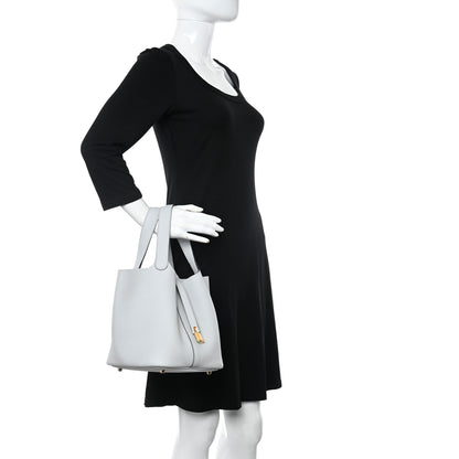 Hermes Taurillon Clemence Picotin Lock 22 MM Bleu Pale 2 of 11