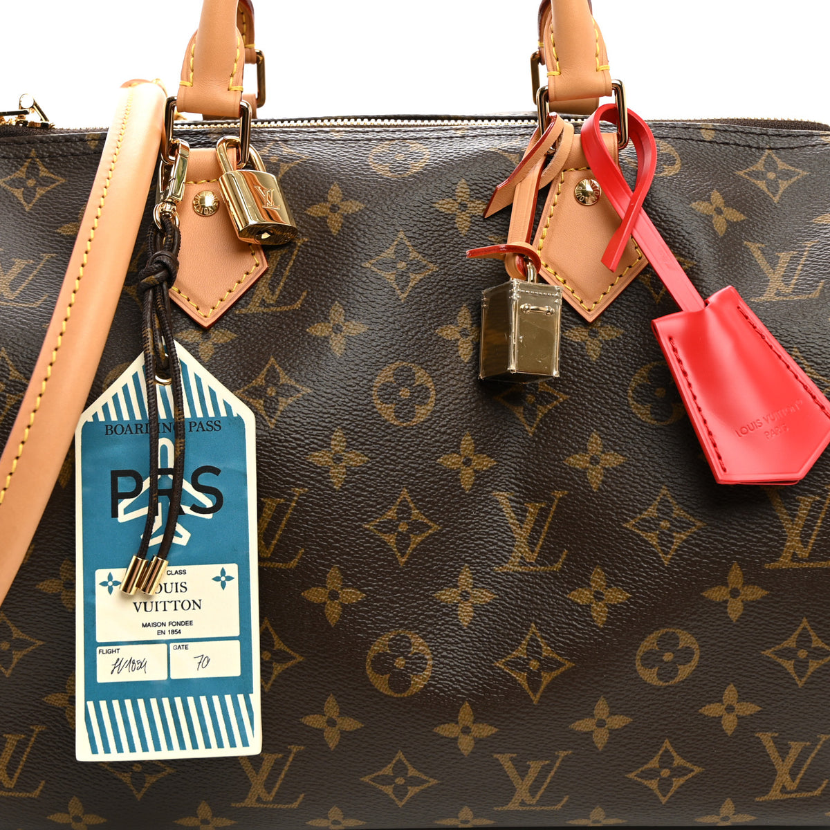 Louis Vuitton Monogram Speedy Soft Crafty 30 7 of 9