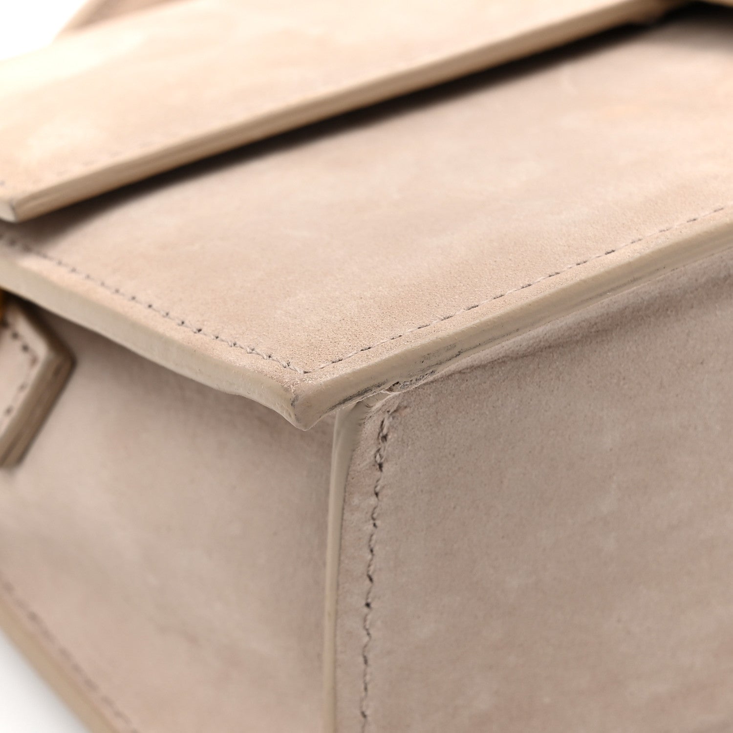 Jacquemus Nubuck Le Grand Bambino Dark Beige 12 of 16