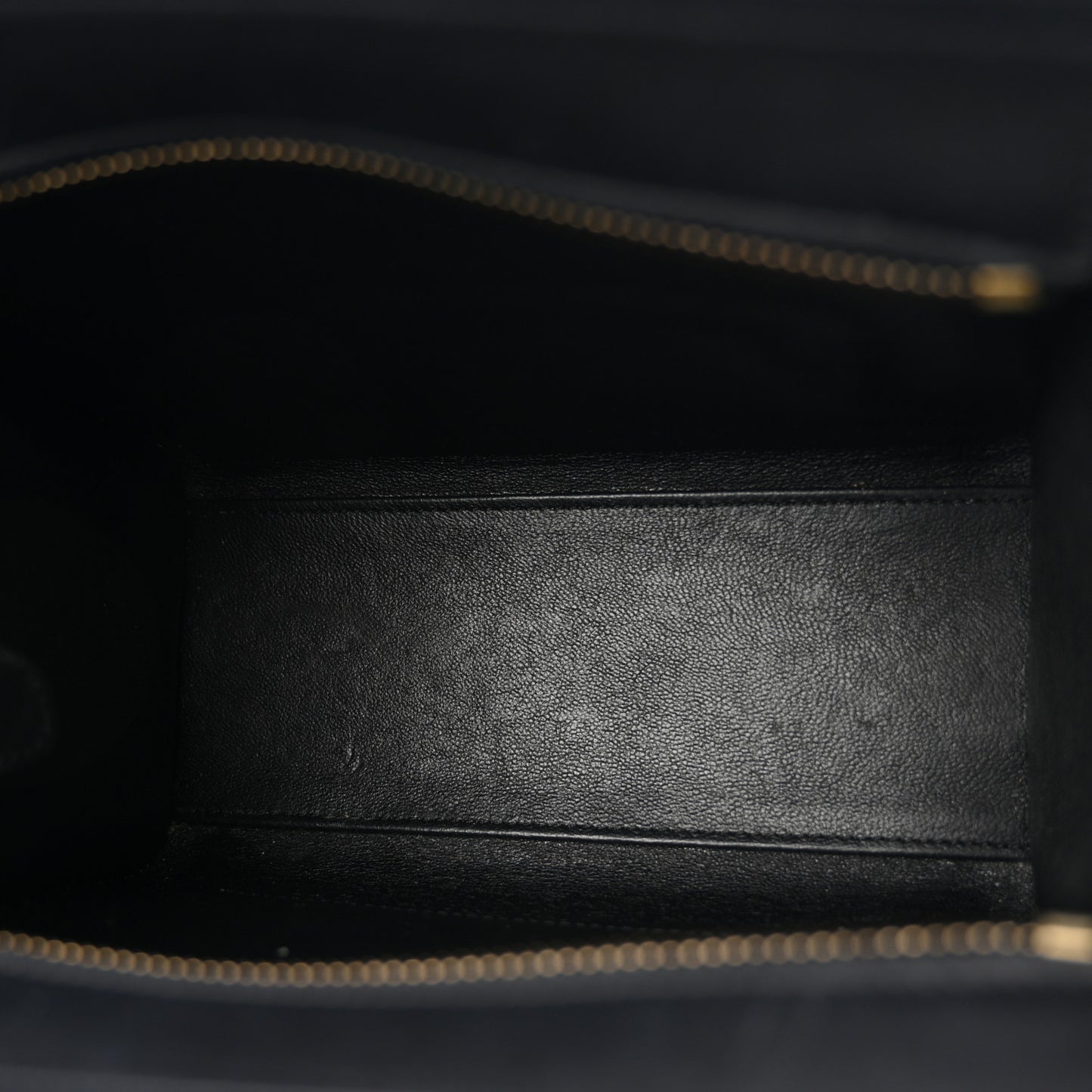Smooth Calfskin Nano Luggage Black