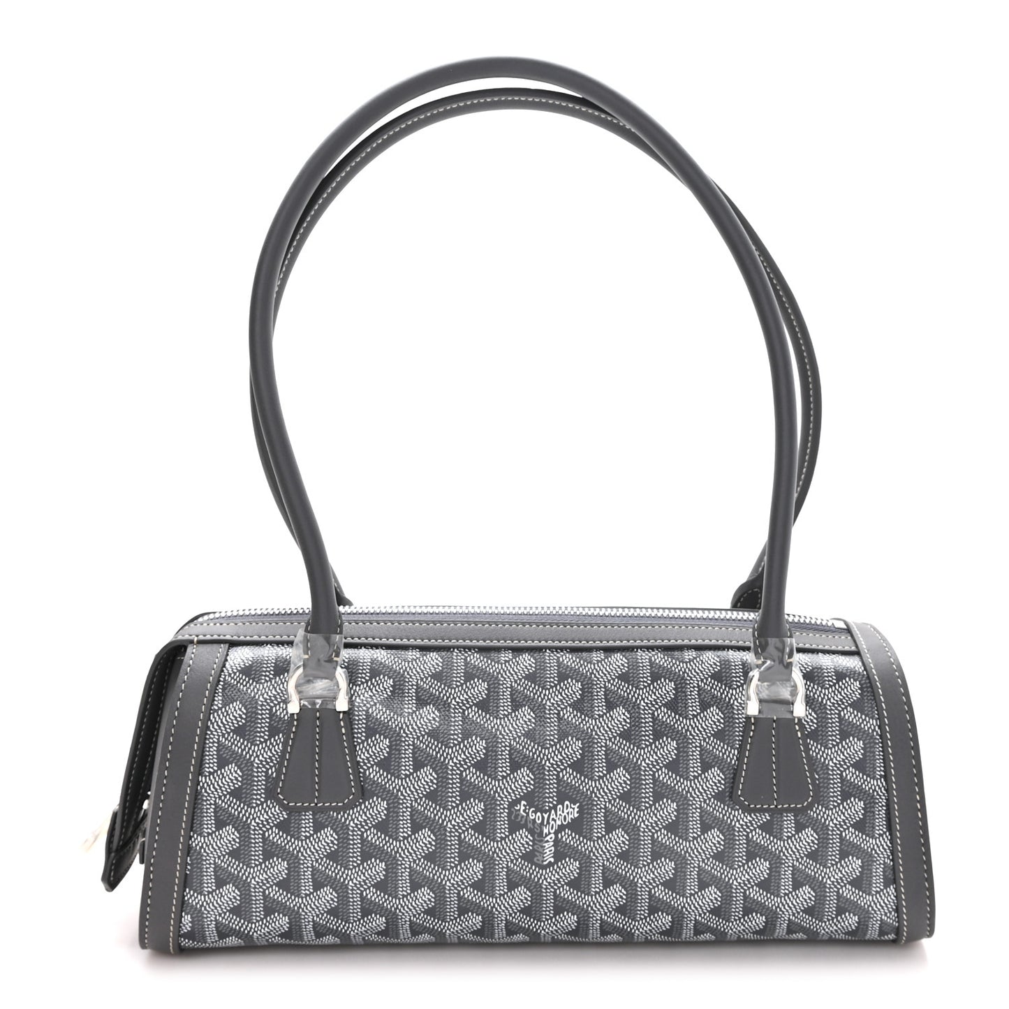 Goyardine Bonbonniere Bag Grey