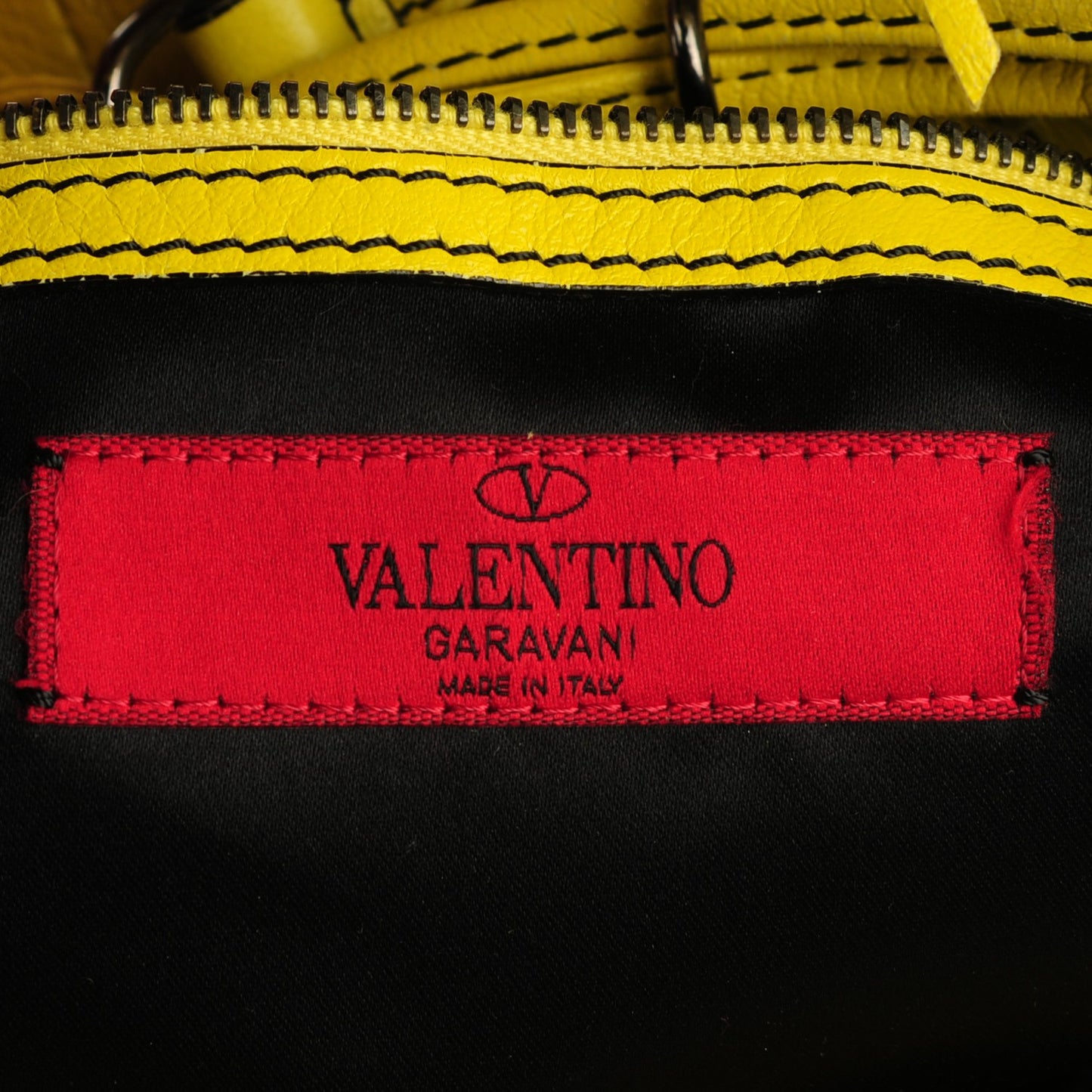 Lambskin Fringe Tote Yellow