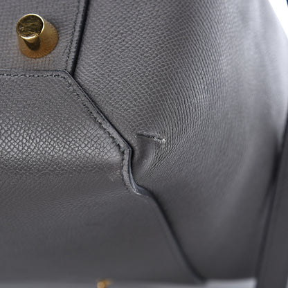Celine Grained Calfskin Mini Belt Bag Grey 10 of 10
