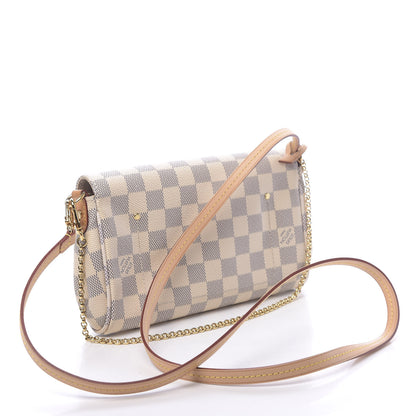 Louis Vuitton Damier Azur Favorite PM 3 of 14