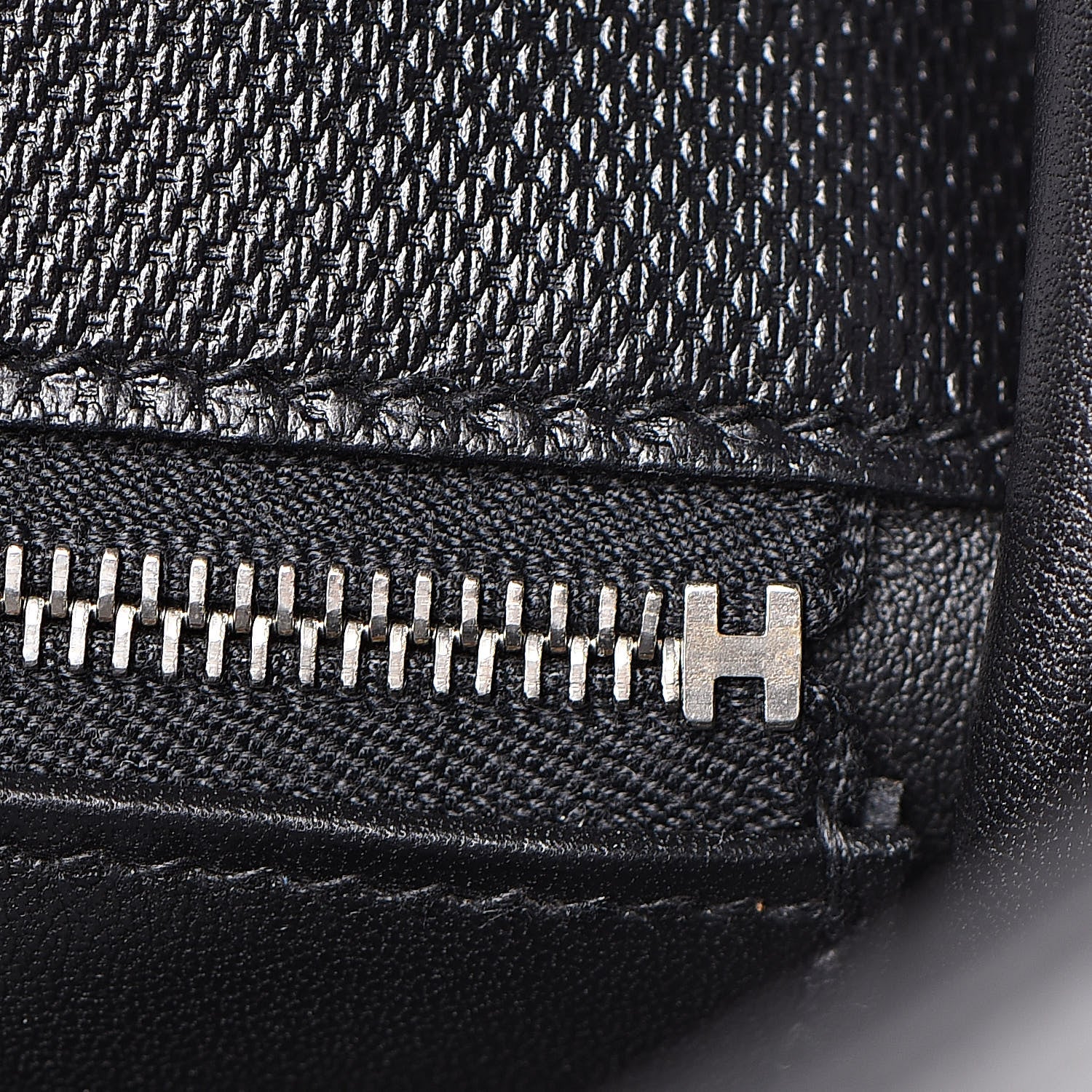 Hermes Swift Grain d'H Ghillies Kelly 32 Black 17 of 36