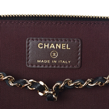 Chanel Caviar Quilted Small Vanity Case With Chain Black 5 of 8