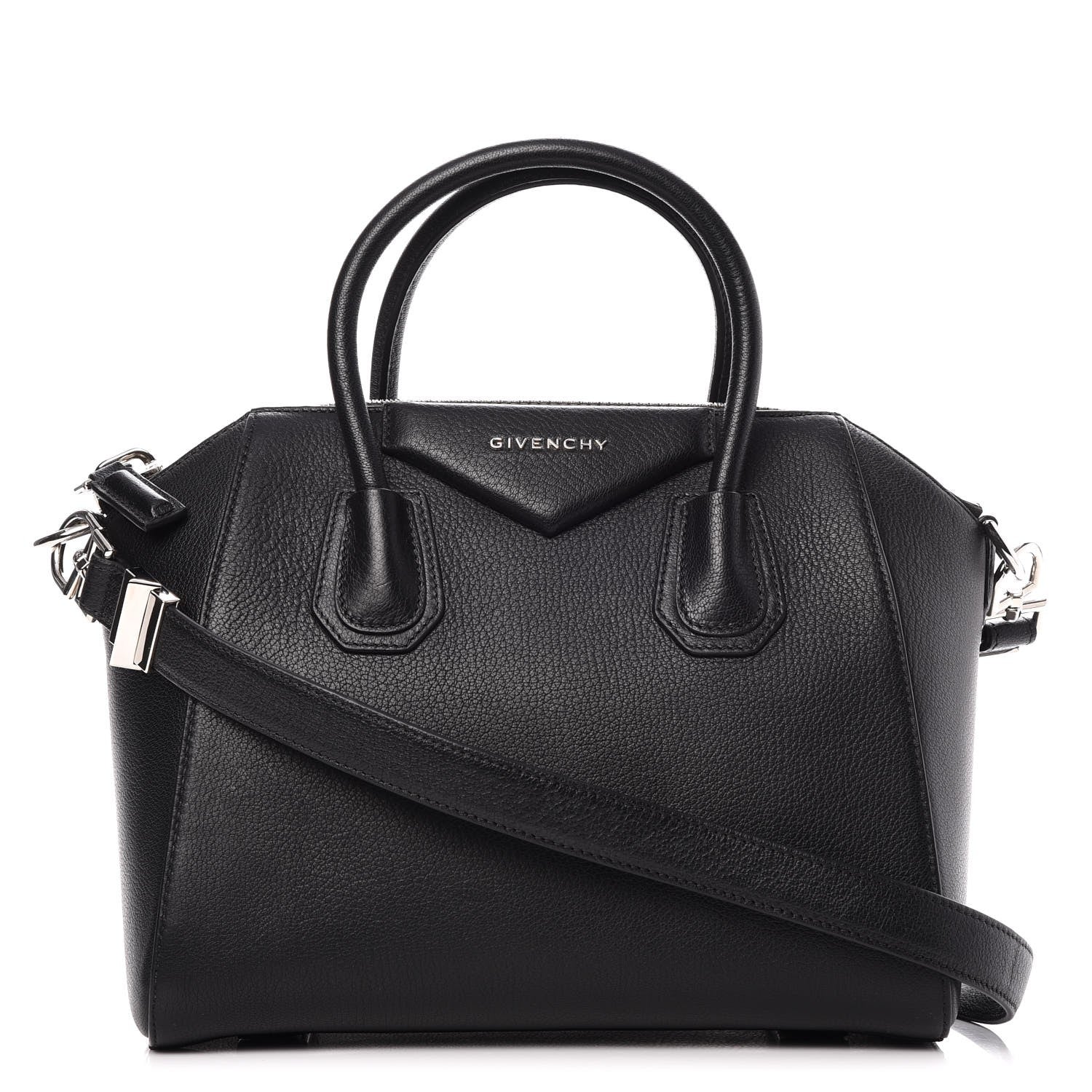 Givenchy Sugar Goatskin Small Antigona Black 1 of 9