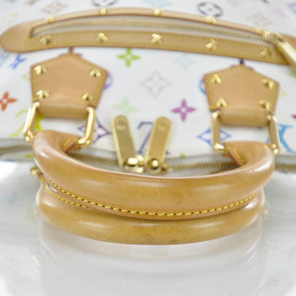 Louis Vuitton Monogram Multicolor Alma White 6 of 9