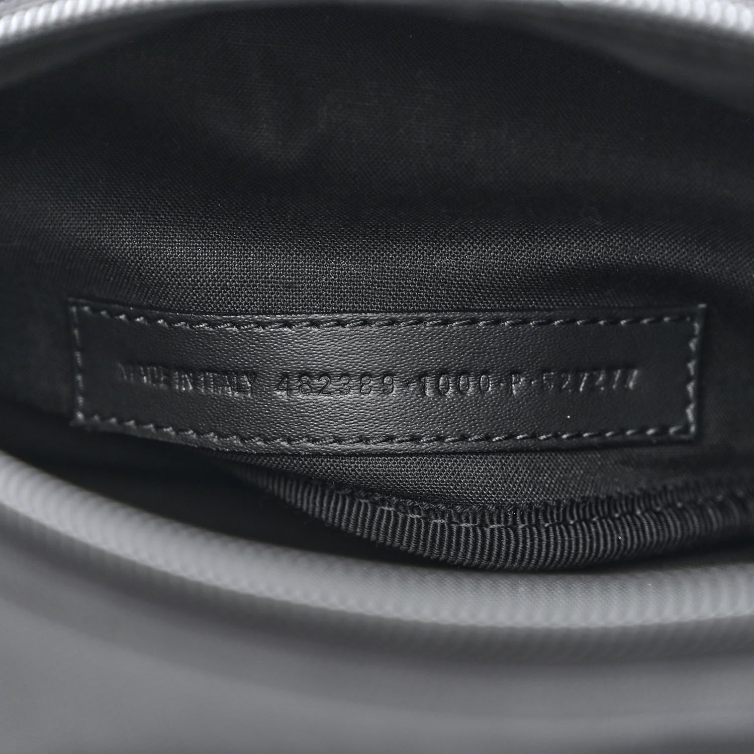 Balenciaga Recycled Casual Nylon Explorer Beltpack Black 7 of 10