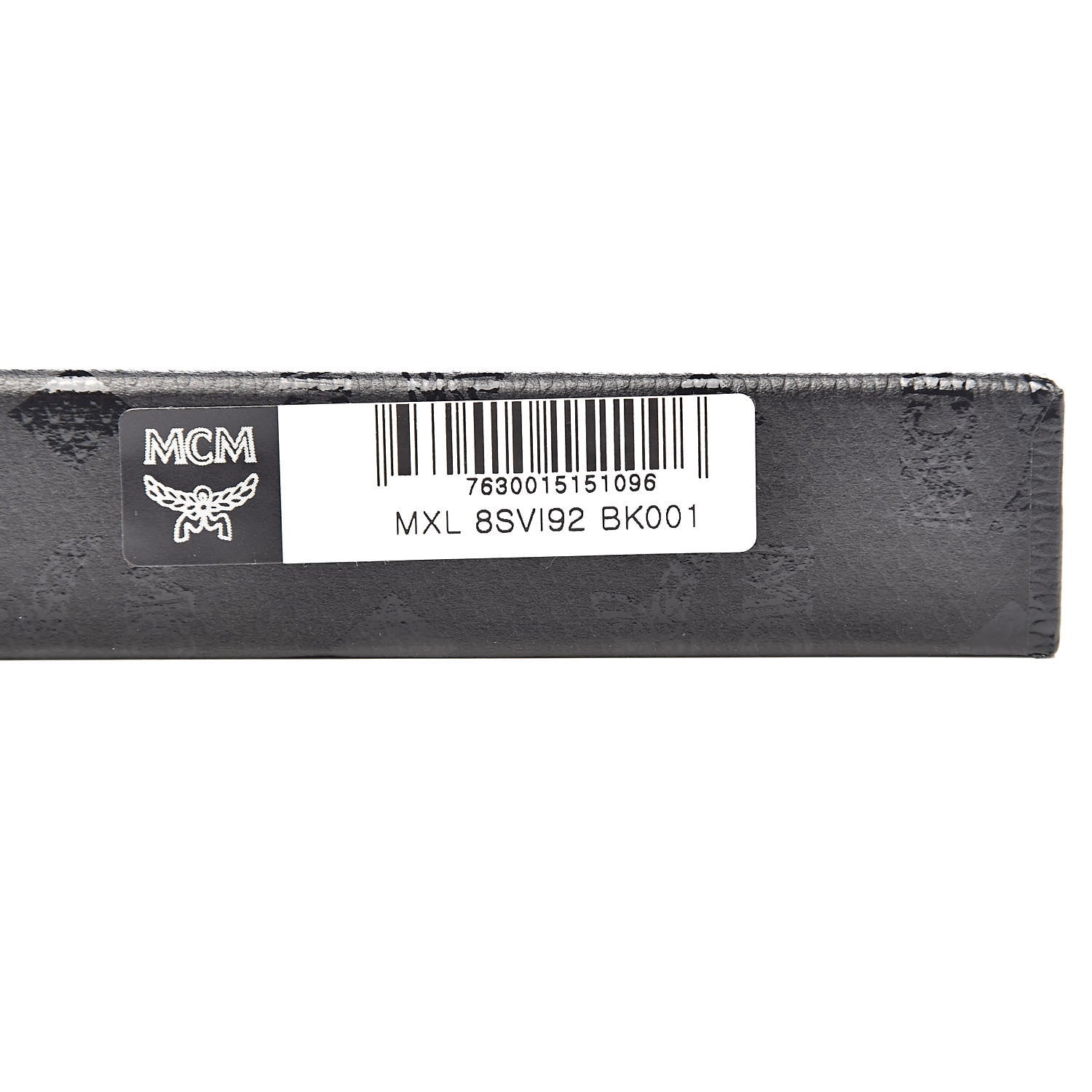 MCM Visetos Large Zip Around Wallet Black 8 of 9