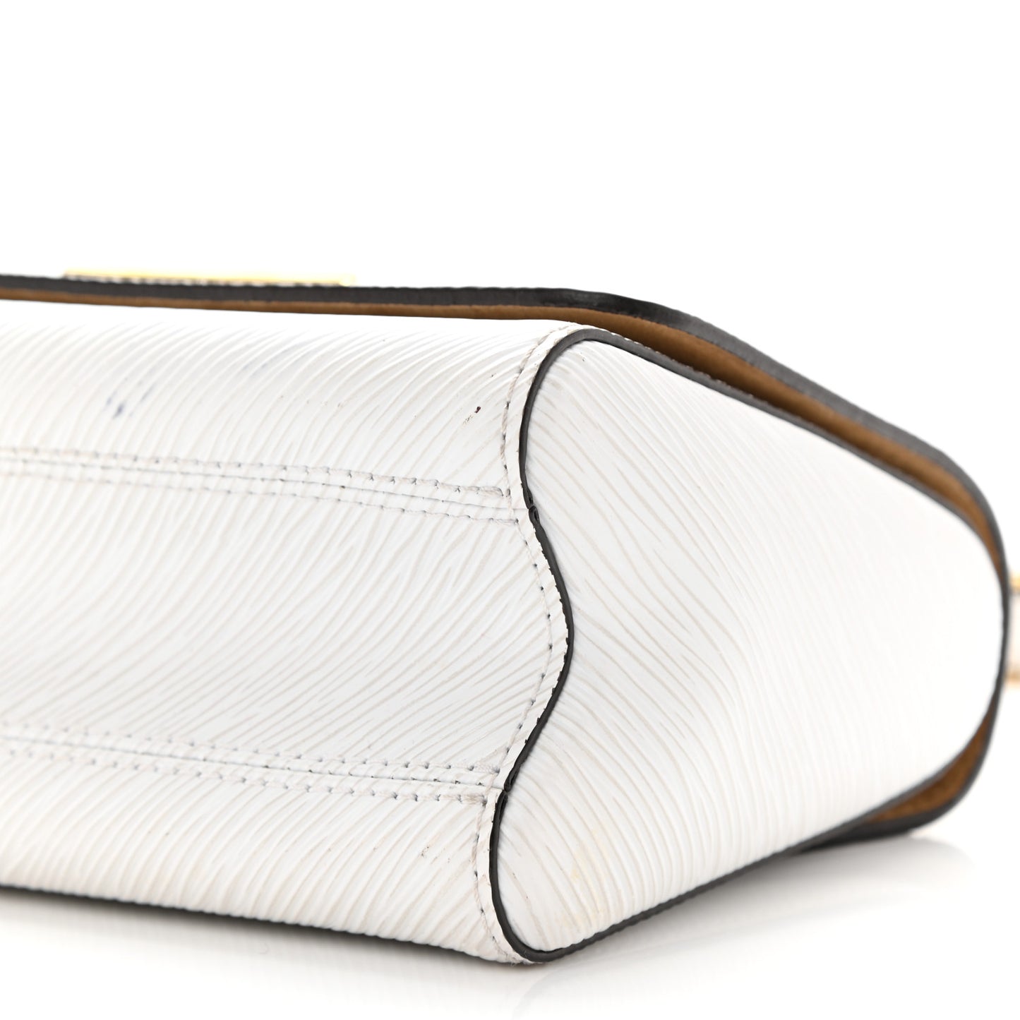 Epi Twist Shoulder Bag PM White