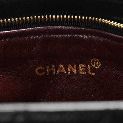 Chanel Lambskin Quilted Shoulder Bag Black 7 of 9