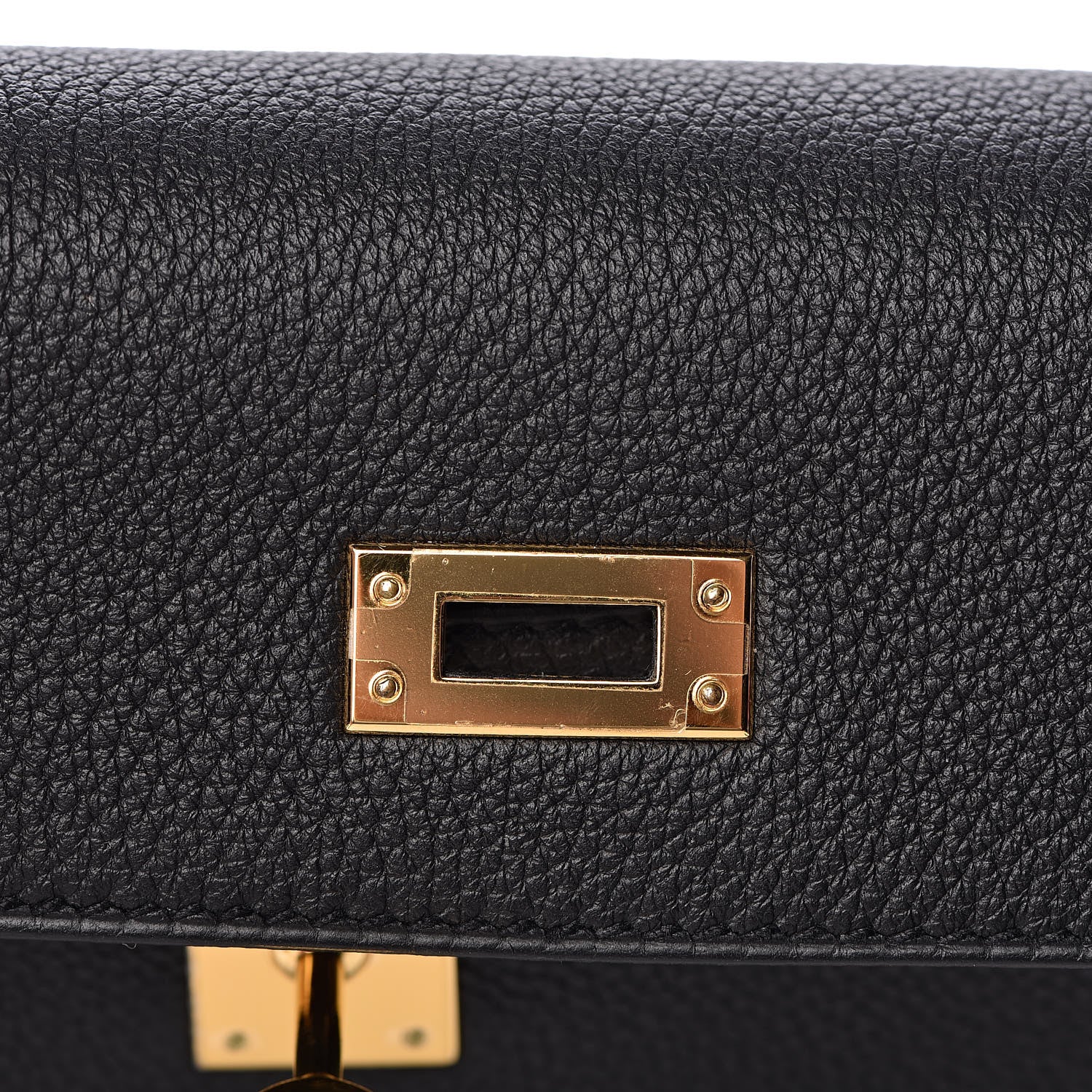 Hermes Togo Kelly Retourne 25 Black 22 of 34
